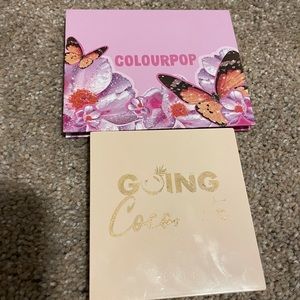 Colourpop eyeshadow palettes bundle